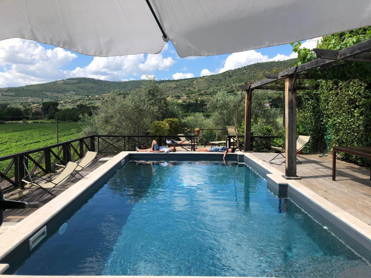 Il Sole Del Sodo Pensionat Cortona Exteriör bild