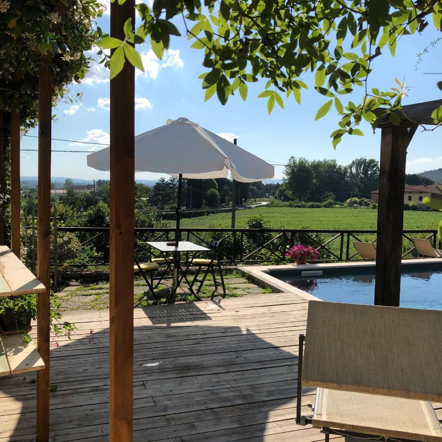 Il Sole Del Sodo Pensionat Cortona Exteriör bild