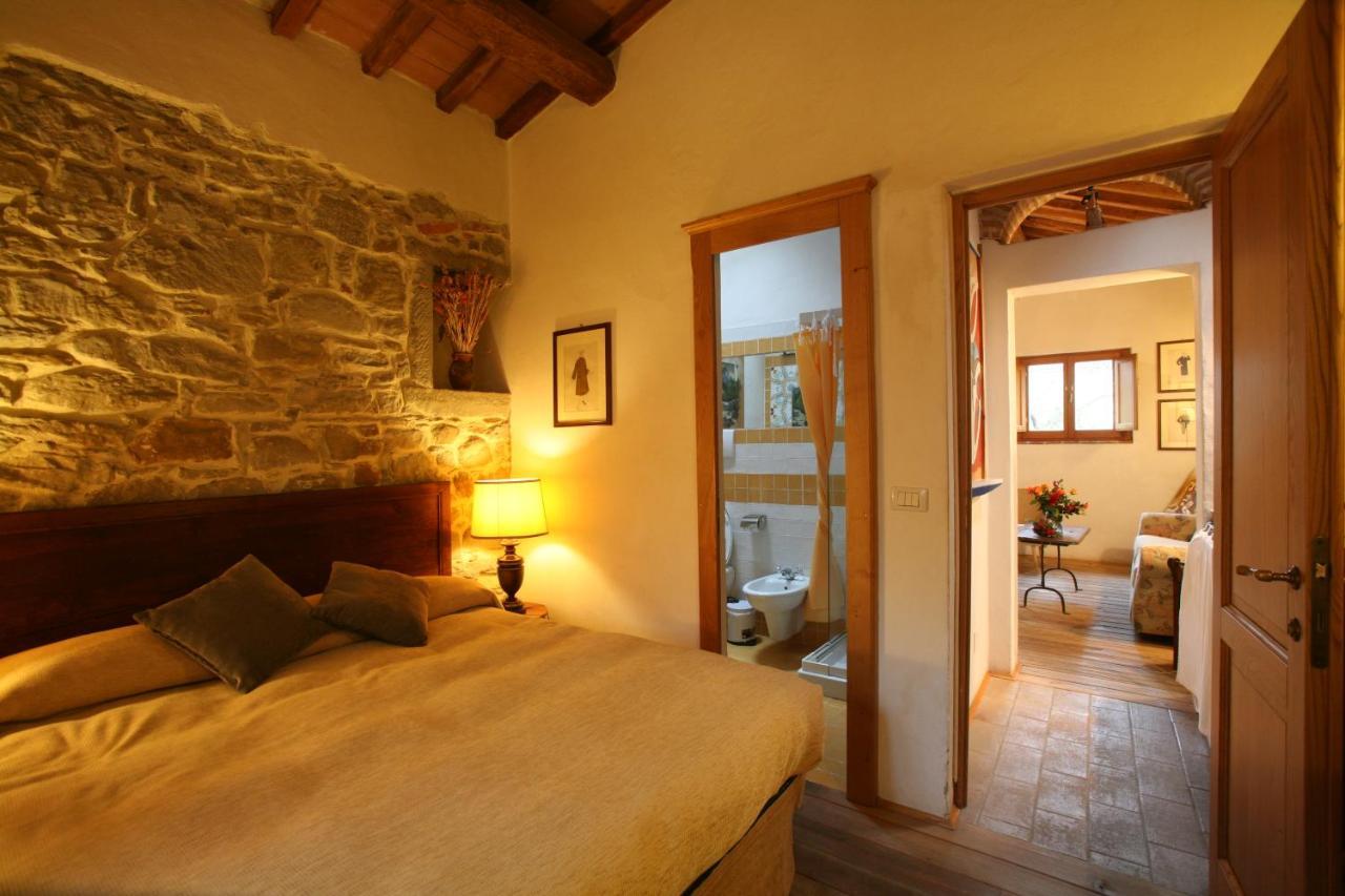Il Sole Del Sodo Pensionat Cortona Exteriör bild