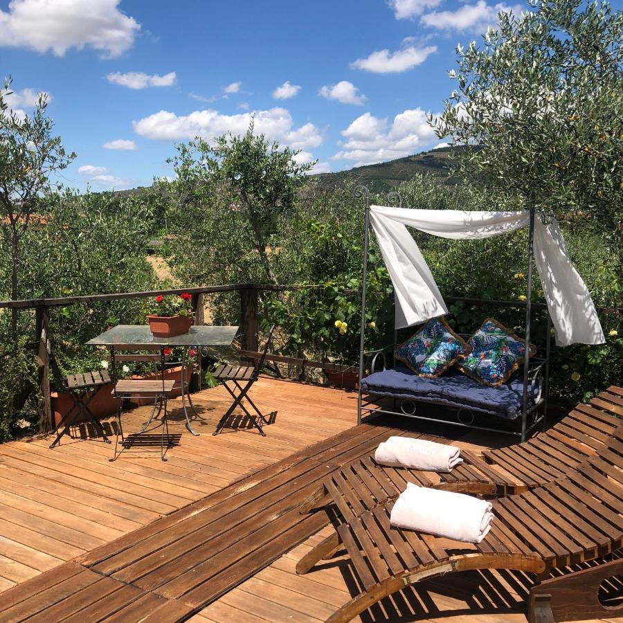 Il Sole Del Sodo Pensionat Cortona Exteriör bild