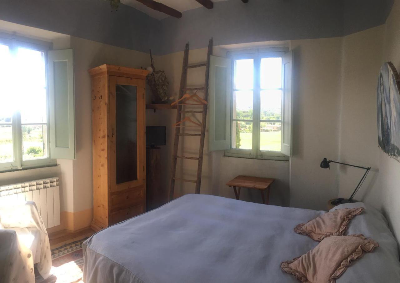 Il Sole Del Sodo Pensionat Cortona Exteriör bild