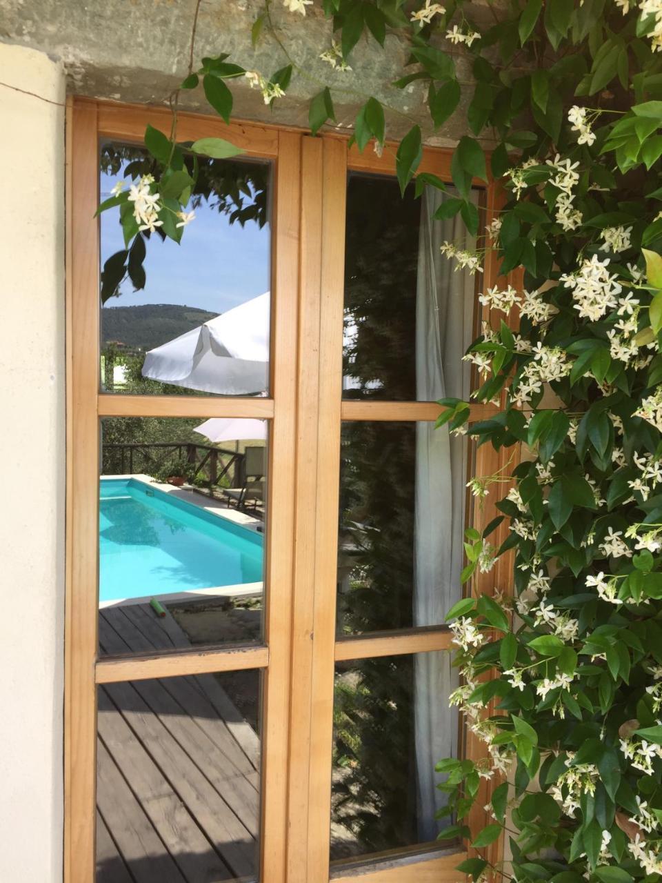 Il Sole Del Sodo Pensionat Cortona Exteriör bild